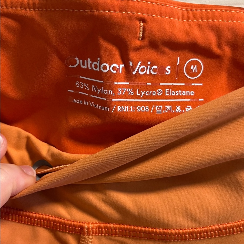 Outdoor Voices Orange and Pink Leggings - Picture 11 of 11